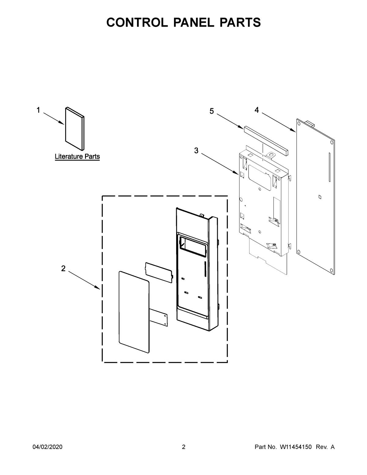 02 - CONTROL PANEL PARTS