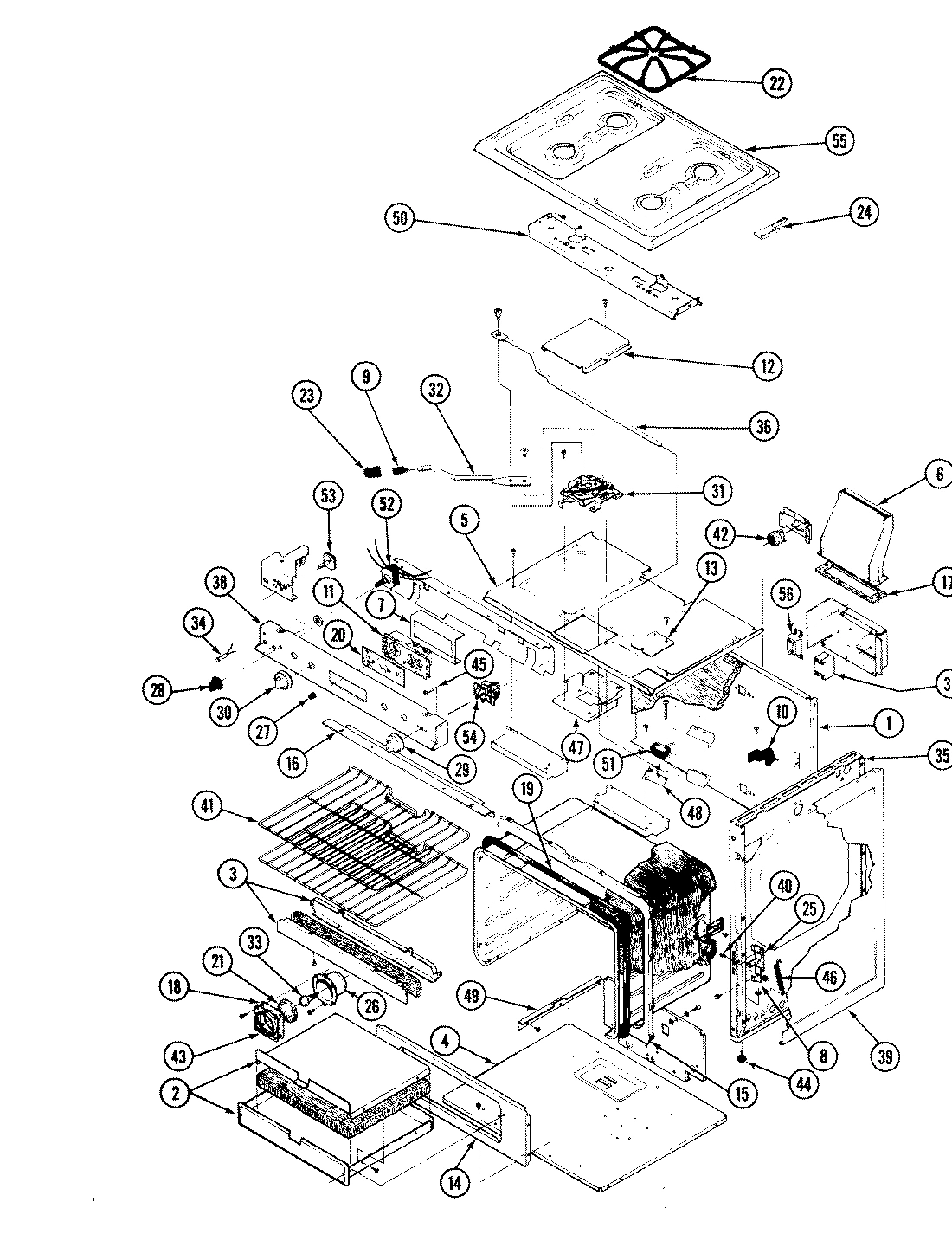 03 - LOWER OVEN BODY