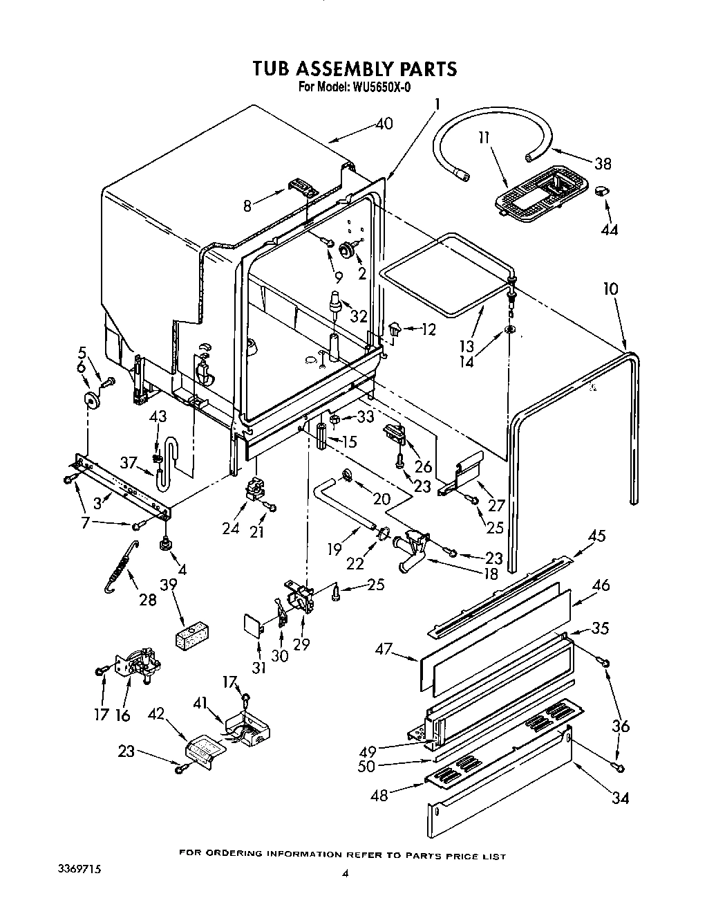 04 - TUB ASSEMBLY