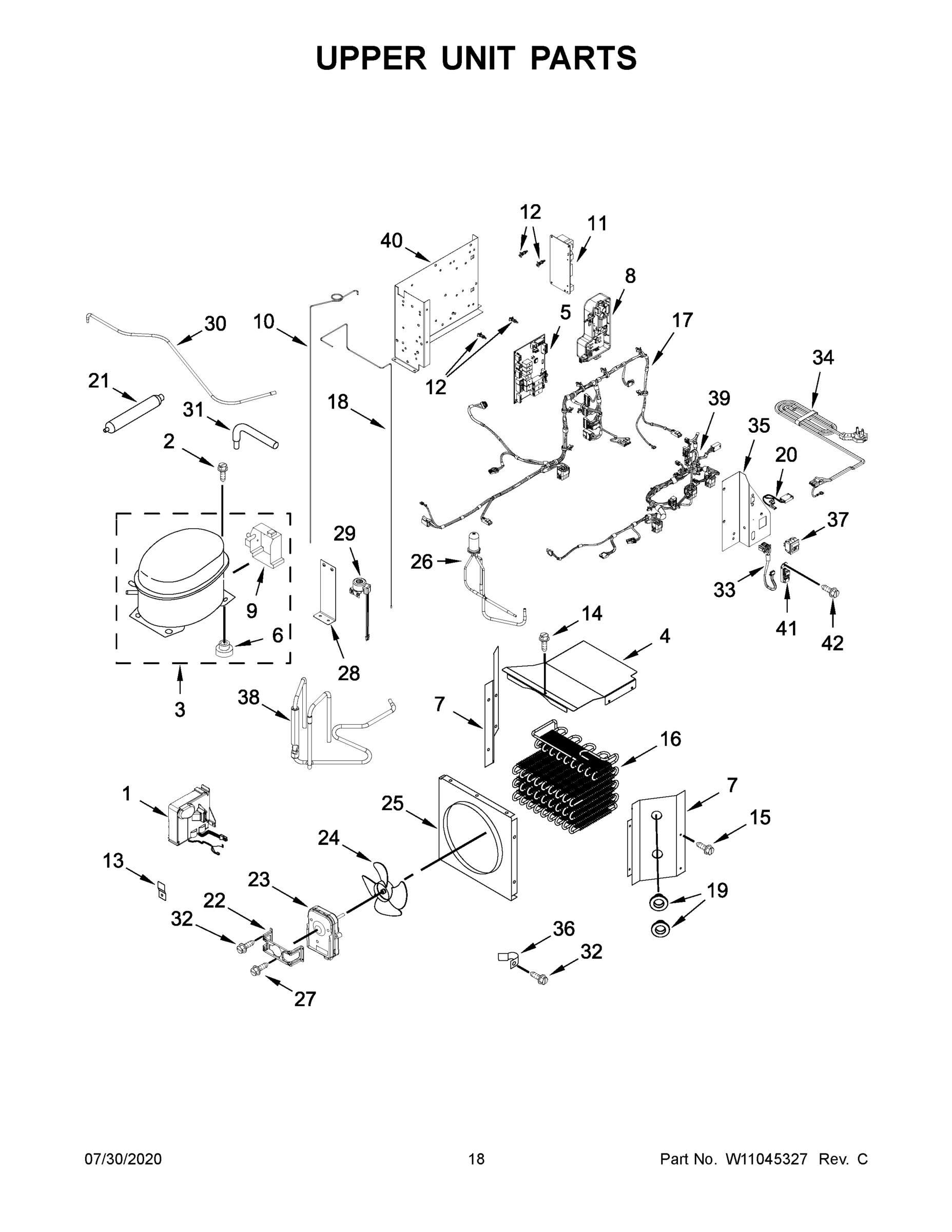 10 - UPPER UNIT PARTS