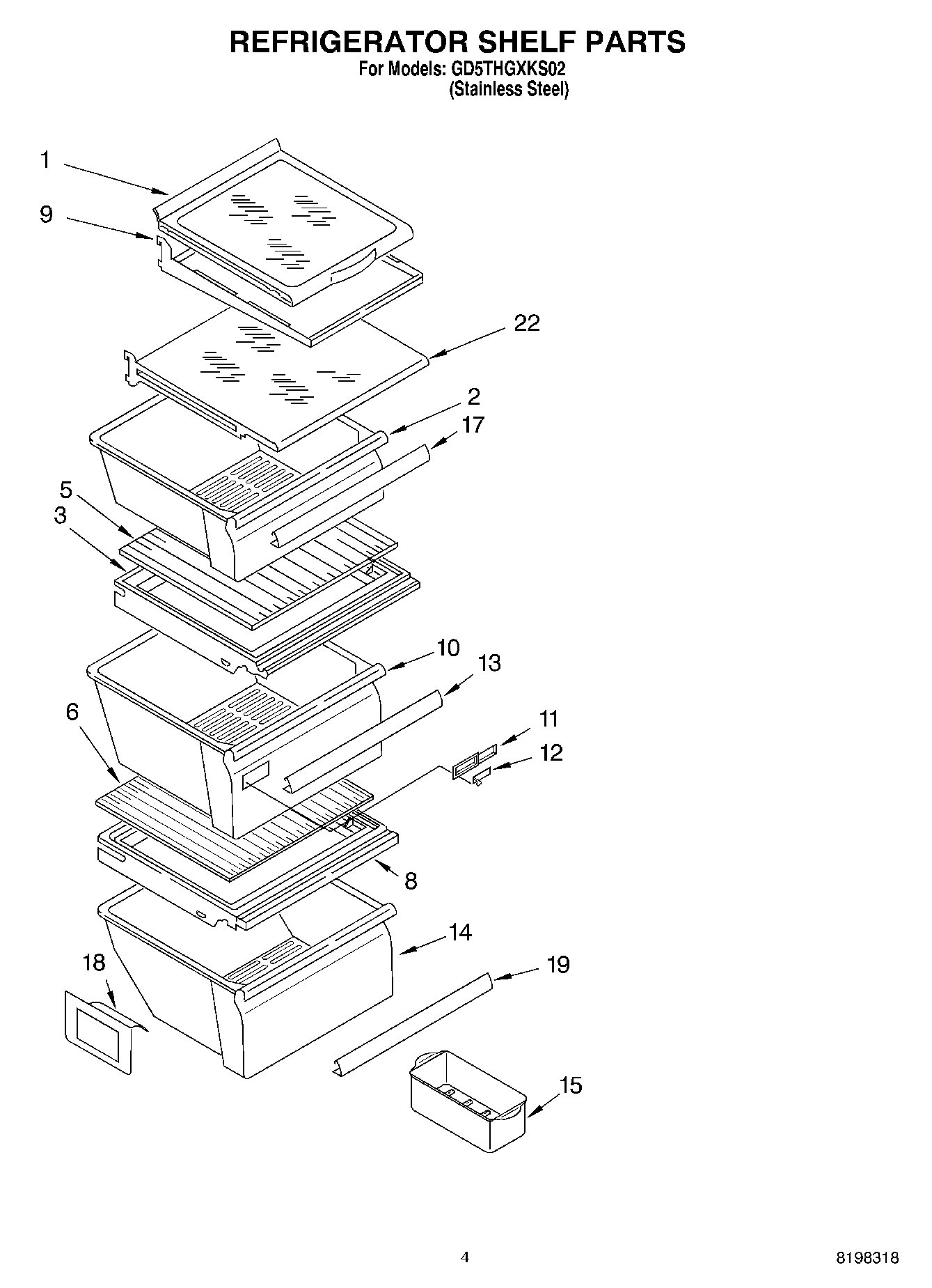 03 - REFRIGERATOR SHELF