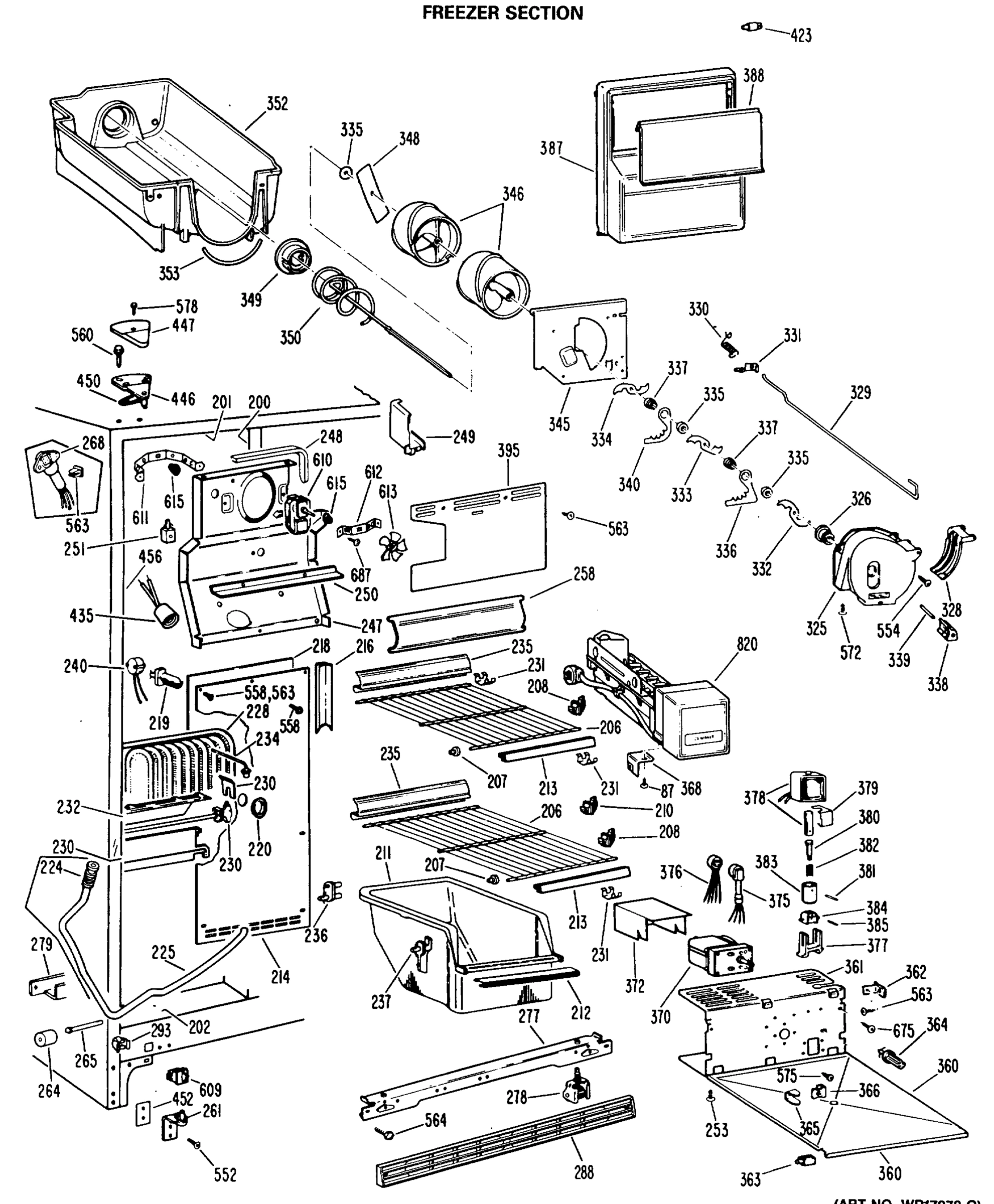 FREEZER SECTION