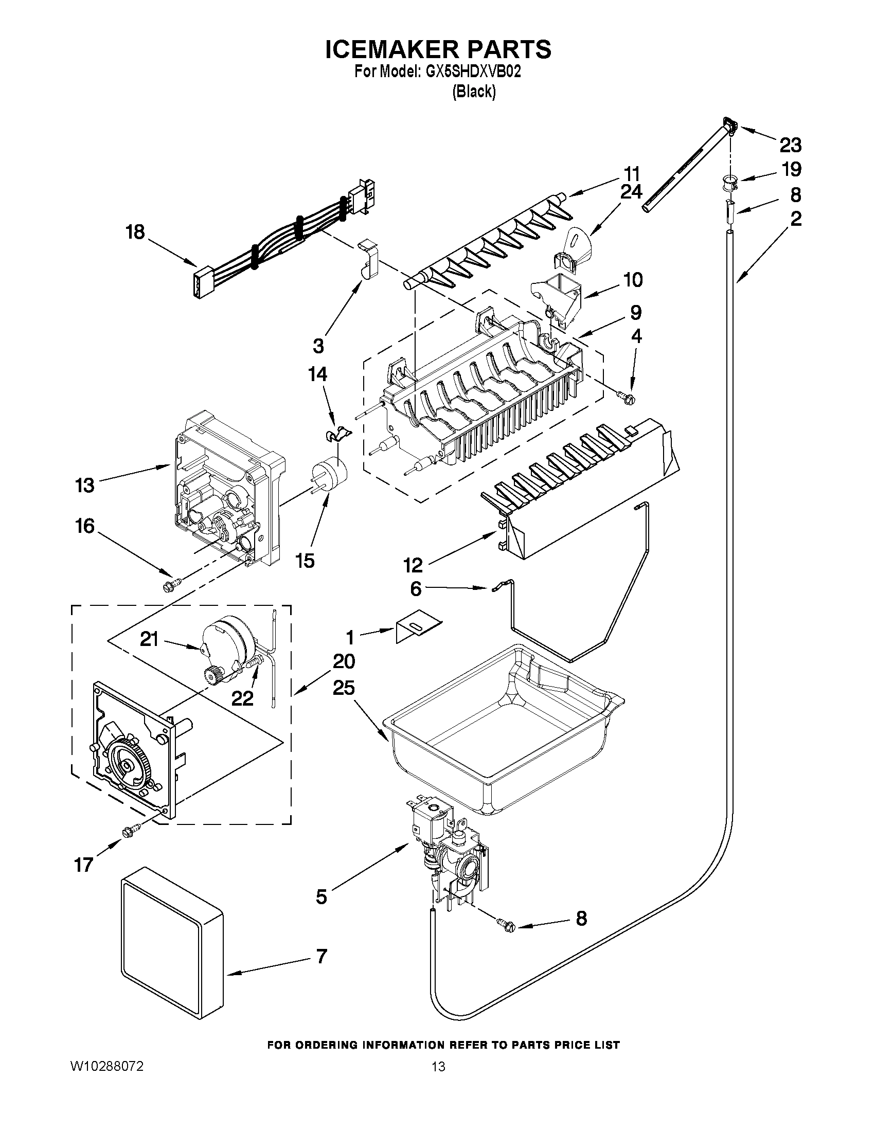 08 - ICEMAKER PARTS