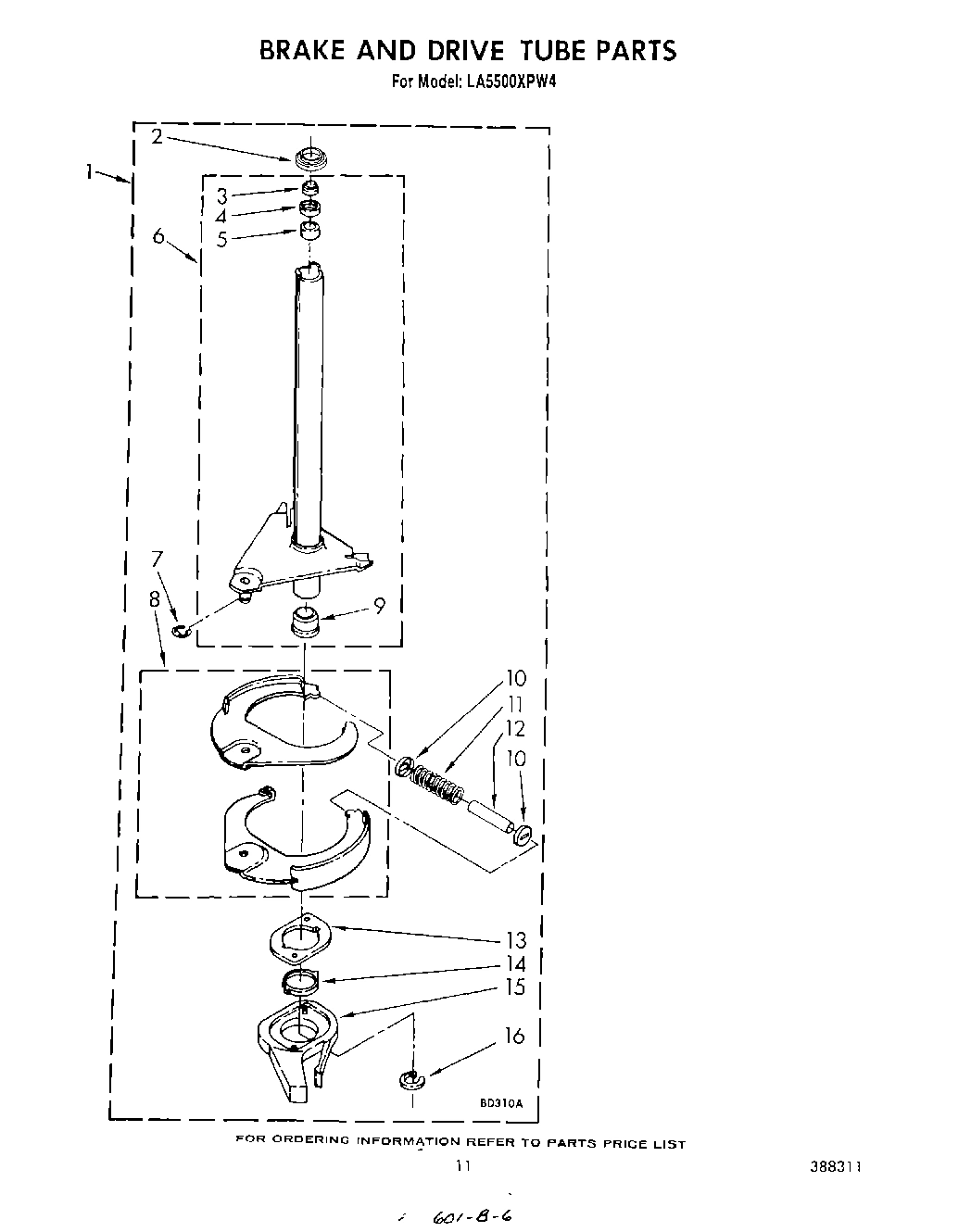 09 - BRAKE AND DRIVE TUBE