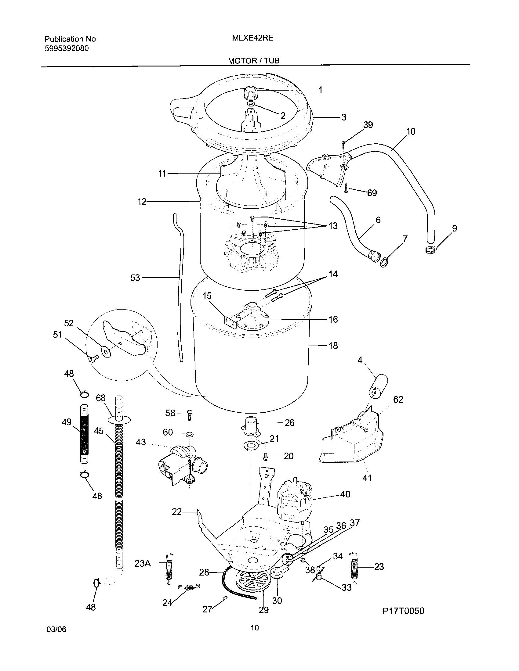 11 - MOTOR/TUB