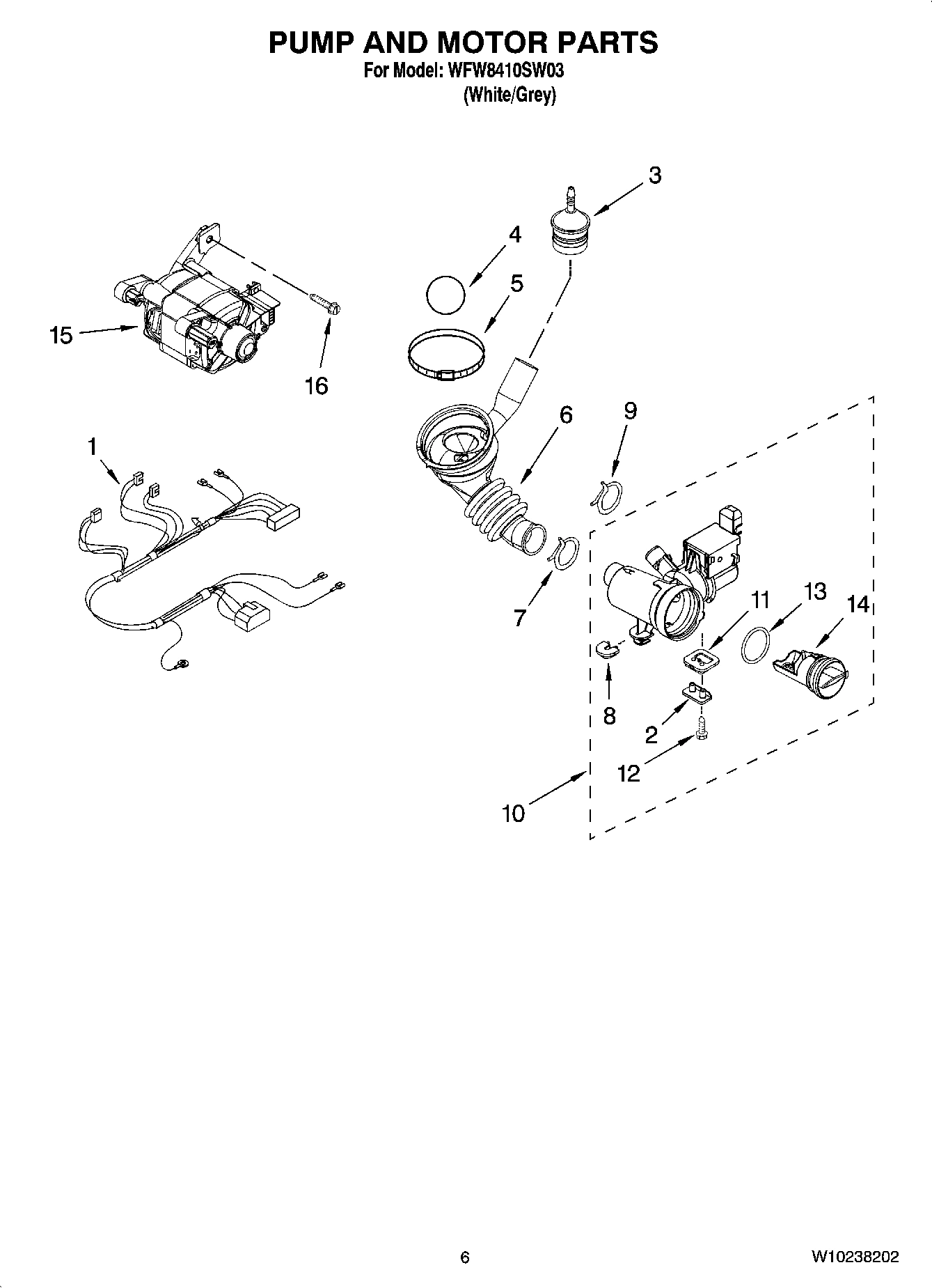 05 - PUMP AND MOTOR PARTS