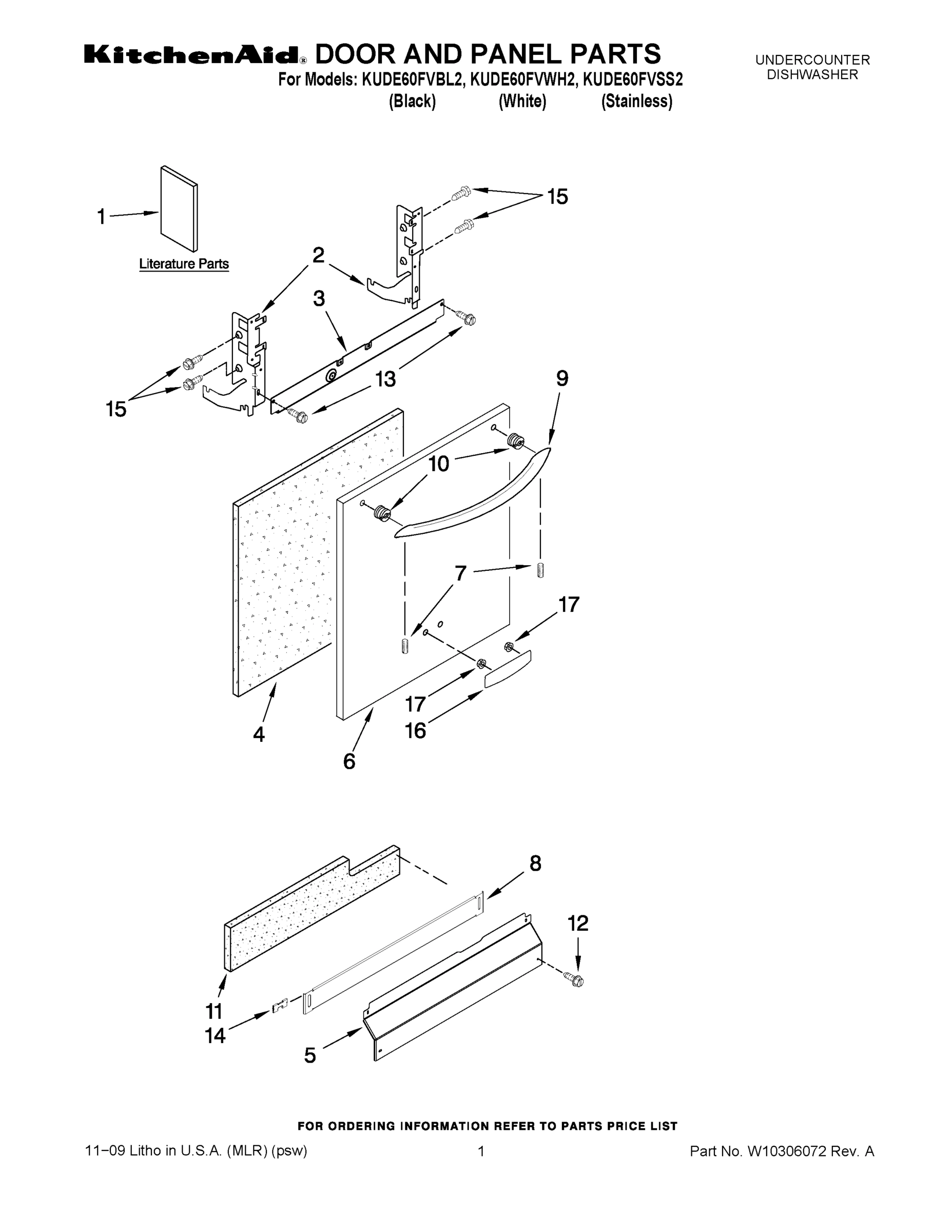 01 - DOOR AND PANEL PARTS