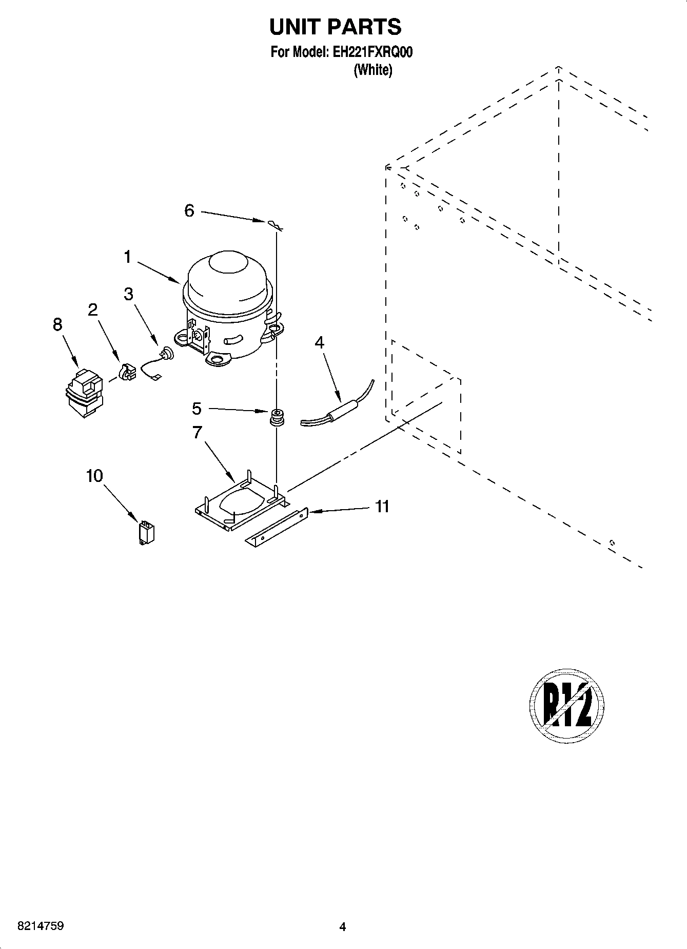 03 - UNIT PARTS, OPTIONAL PARTS (NOT INCLUDED)