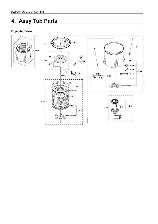 TUB ASSY