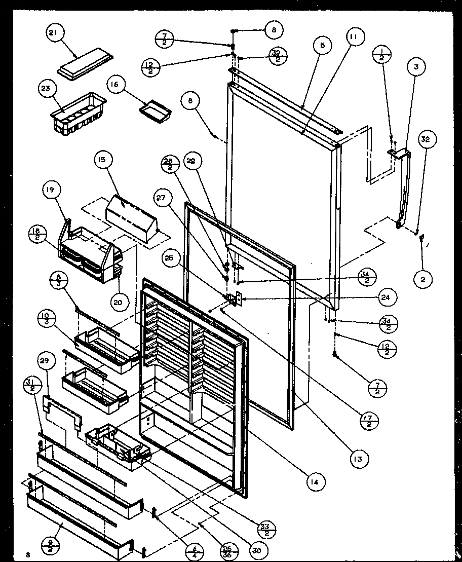 09 - REF DOOR (WHITE