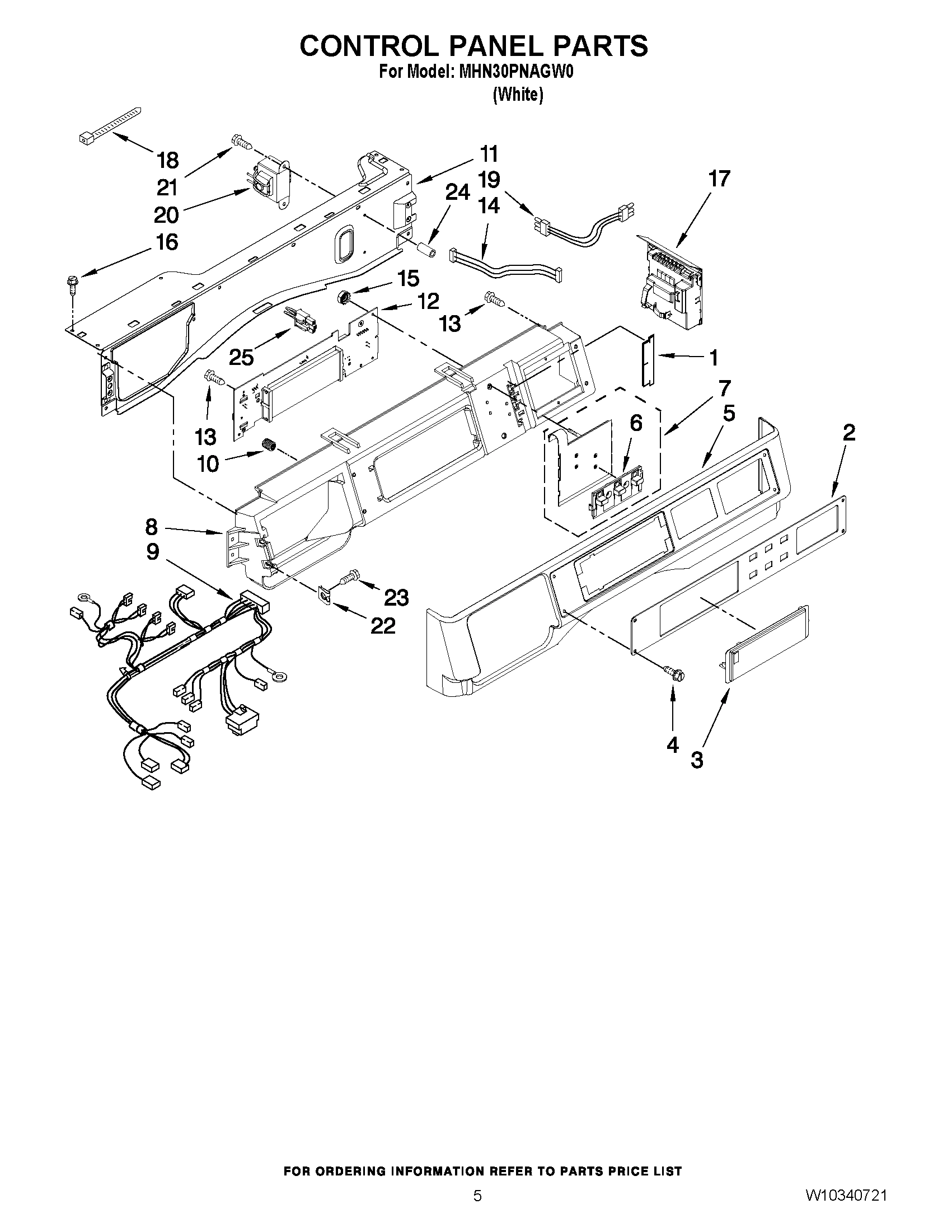 03 - CONTROL PANEL PARTS