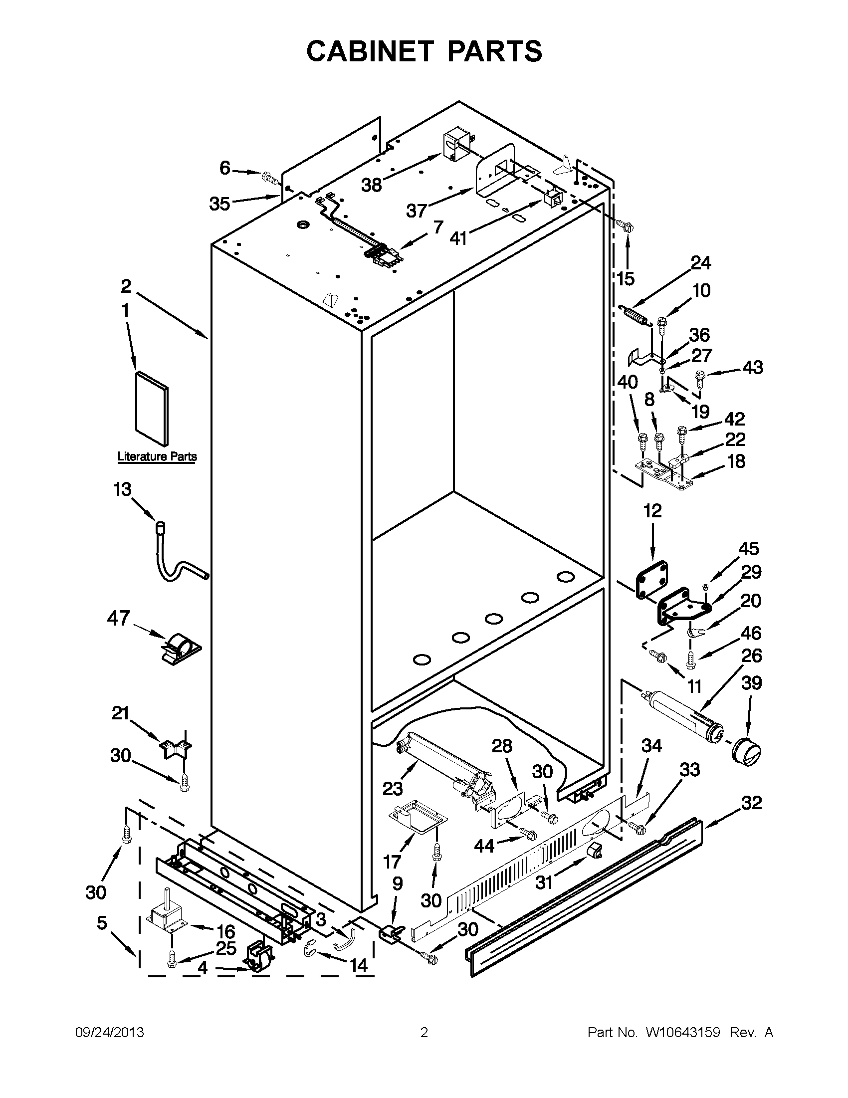 02 - CABINET PARTS