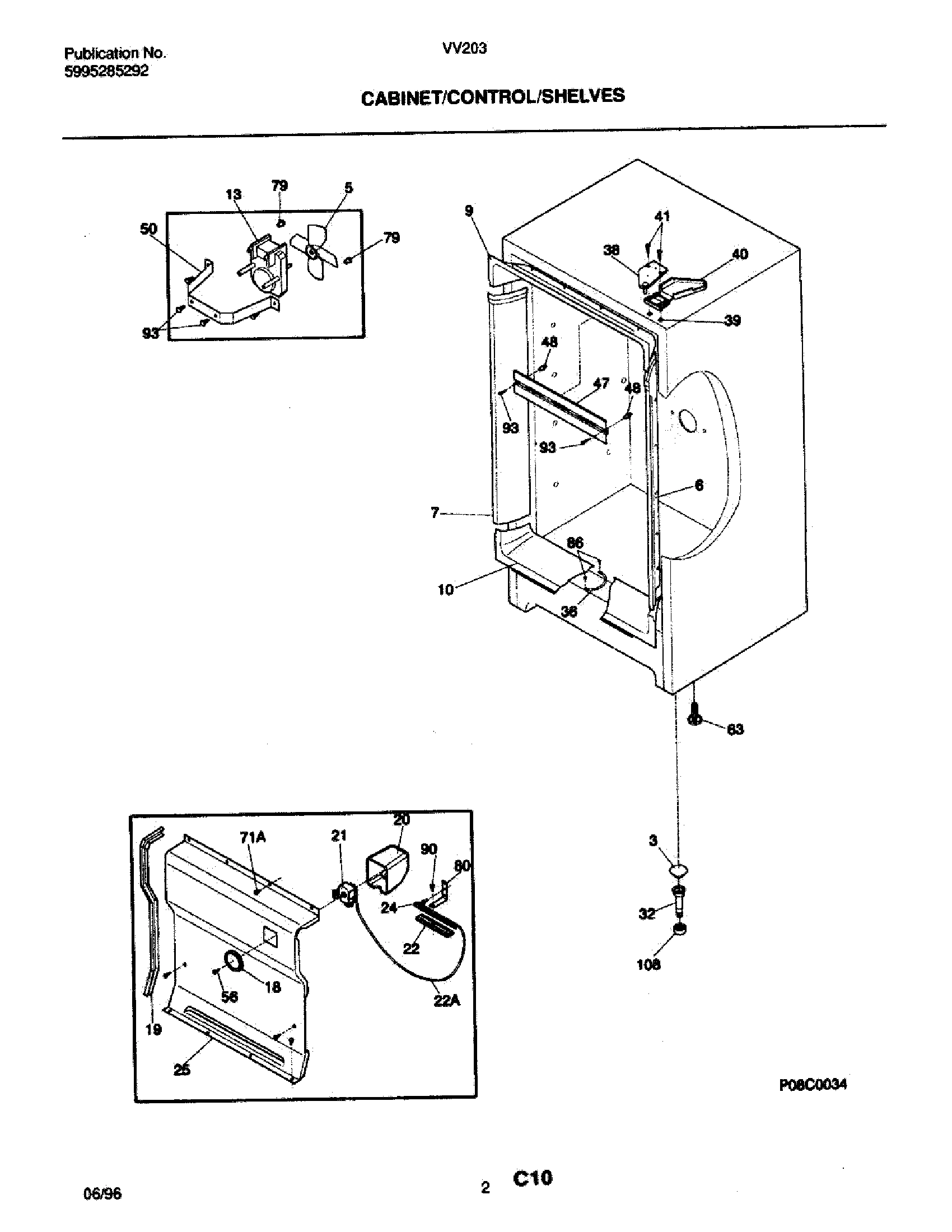 03 - CABINET/CONTROL/SHELVES