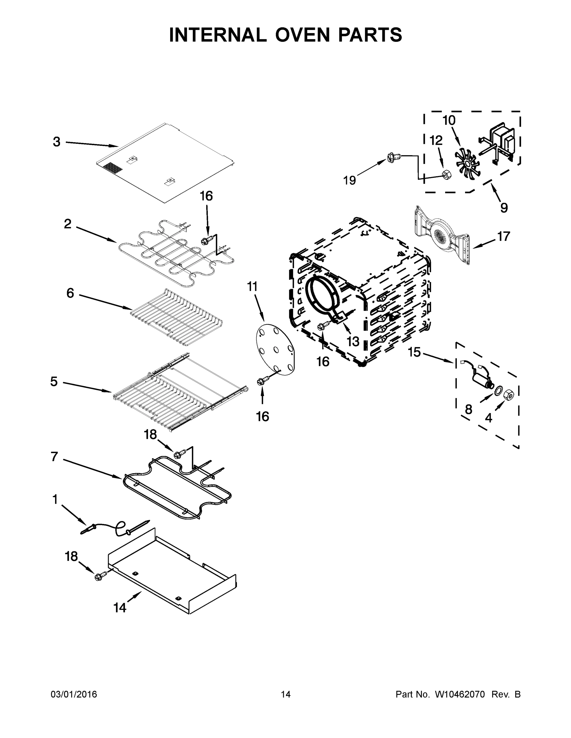 08 - INTERNAL OVEN PARTS