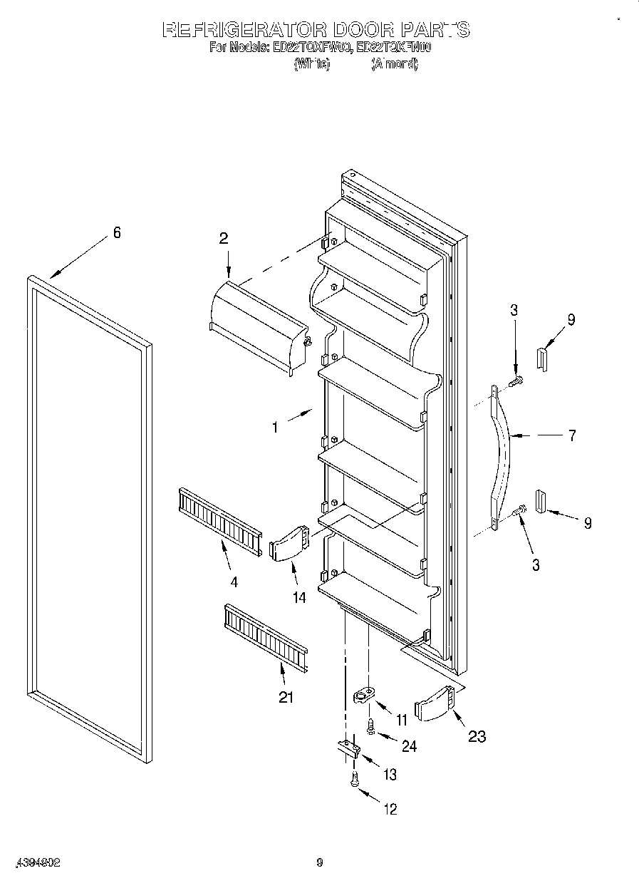07 - REFRIGERATOR DOOR