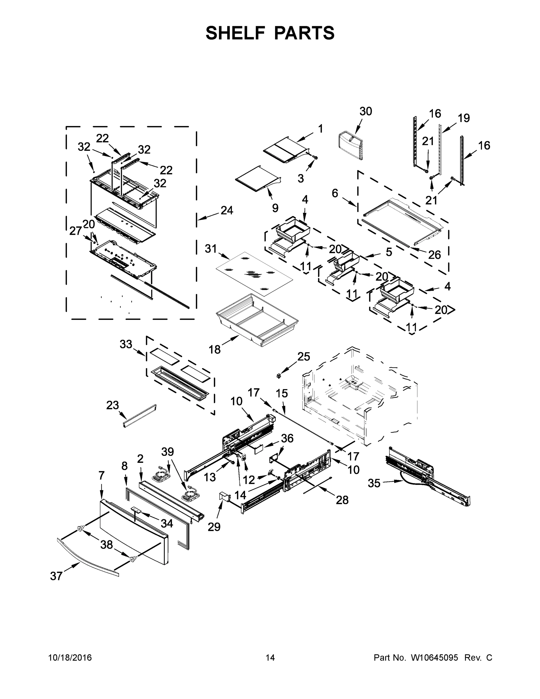 08 - SHELF PARTS