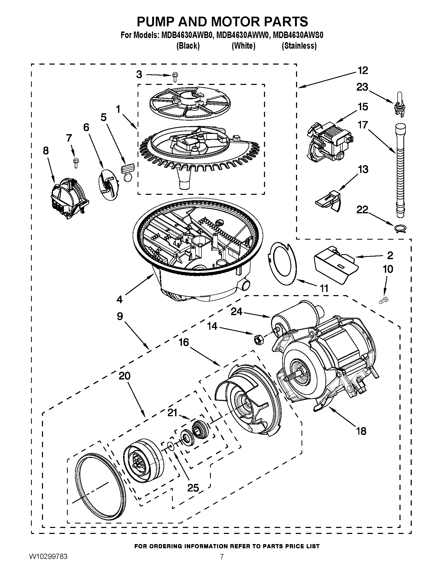 06 - PUMP AND MOTOR PARTS