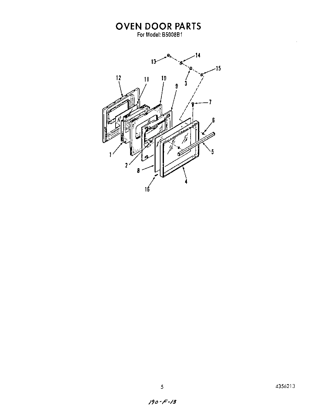 04 - OVEN DOOR , LIT/OPTIONAL