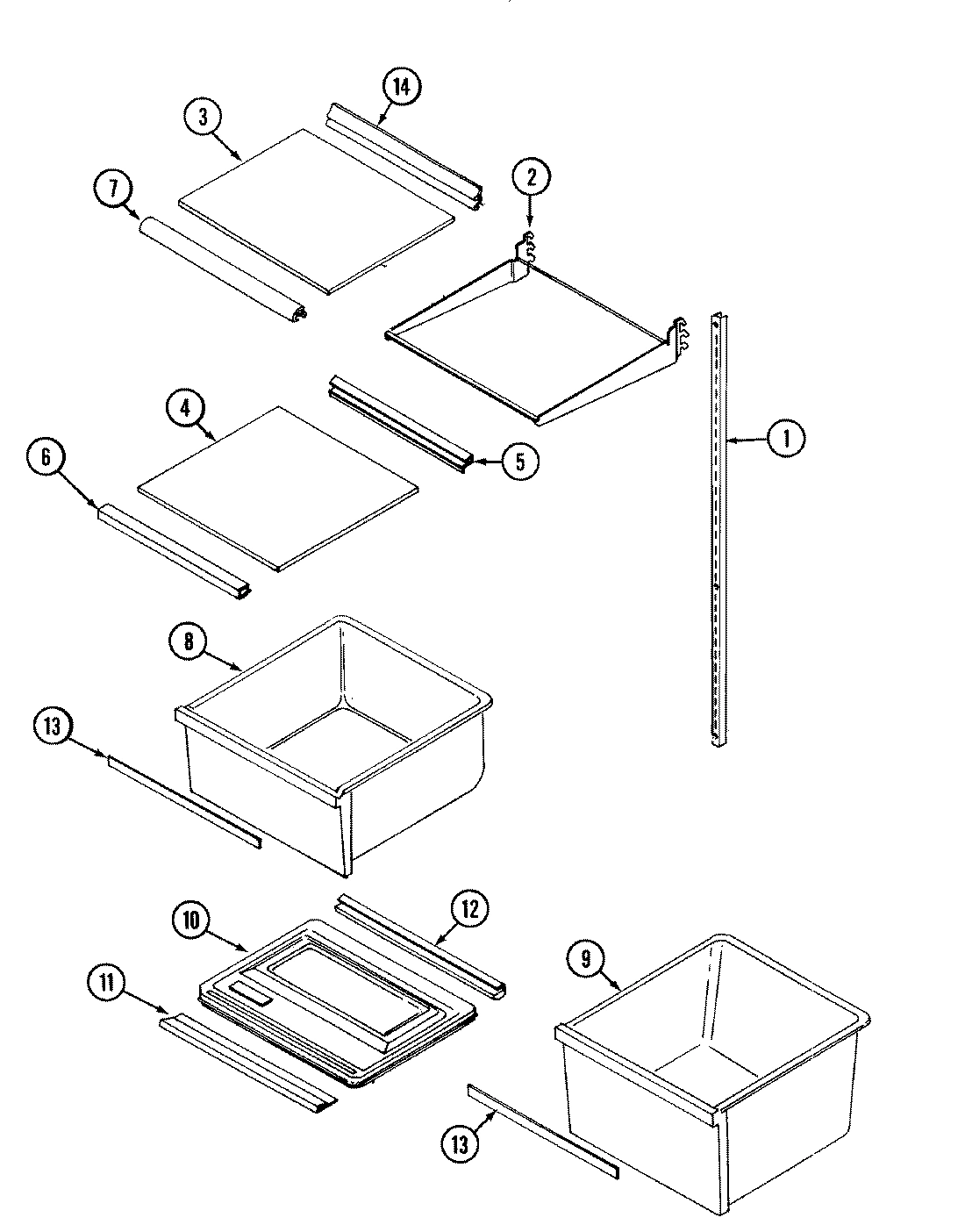 07 - SHELVES & ACCESSORIES