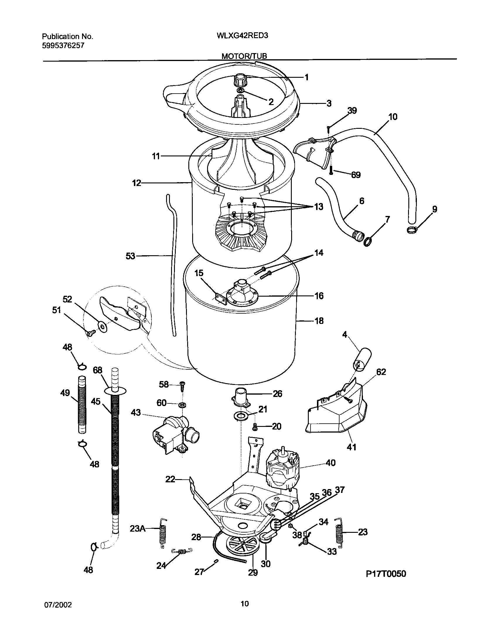 11 - MOTOR/TUB
