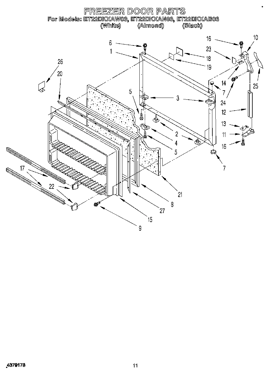 07 - FREEZER DOOR
