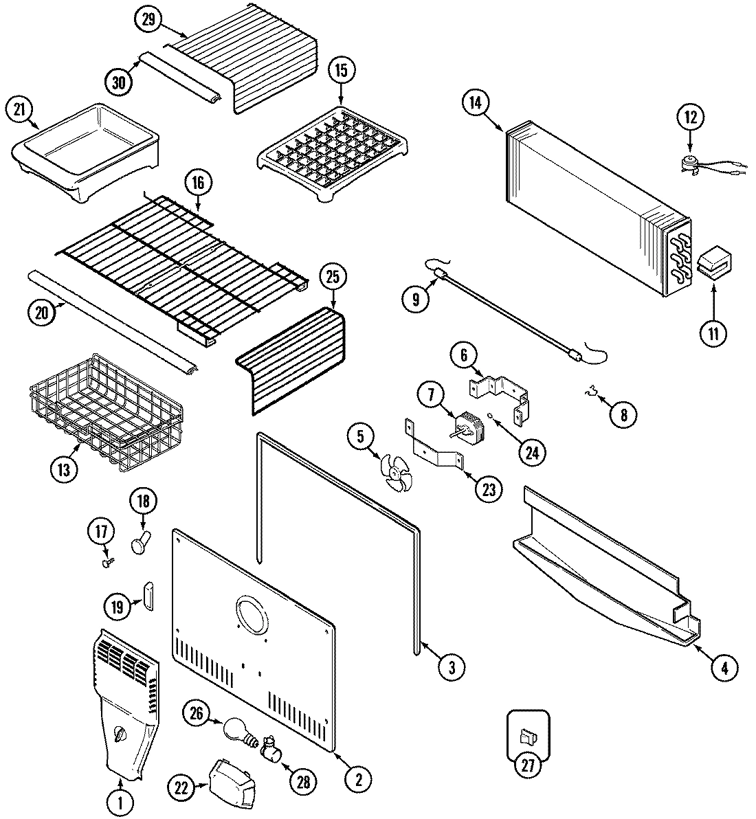 03 - FREEZER COMPARTMENT