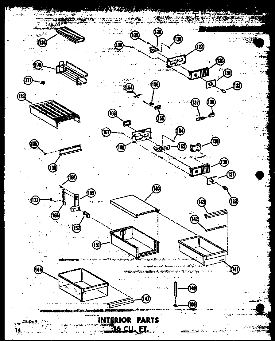 05 - INTERIOR PARTS 16 CU. FT.