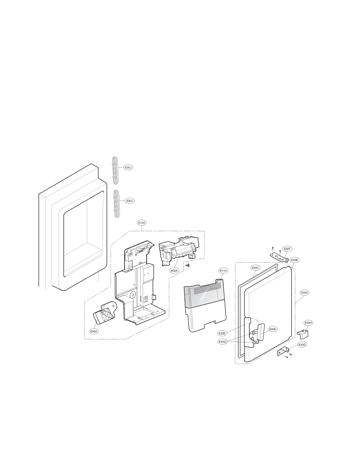 ICEMAKER & ICE BIN PARTS