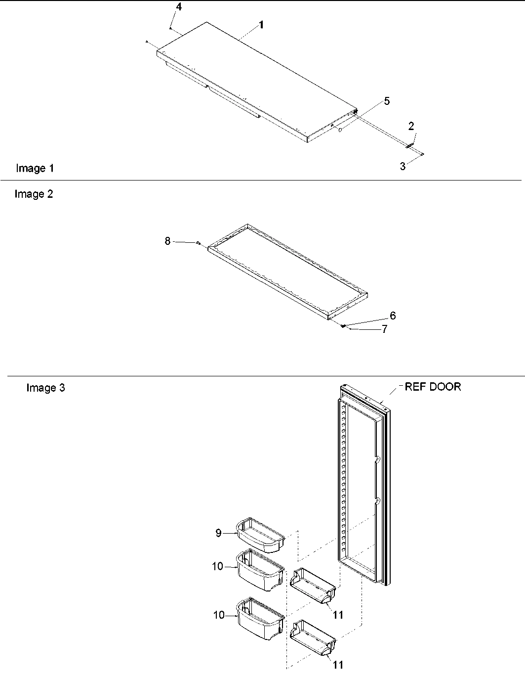 12 - Refrigerator Door