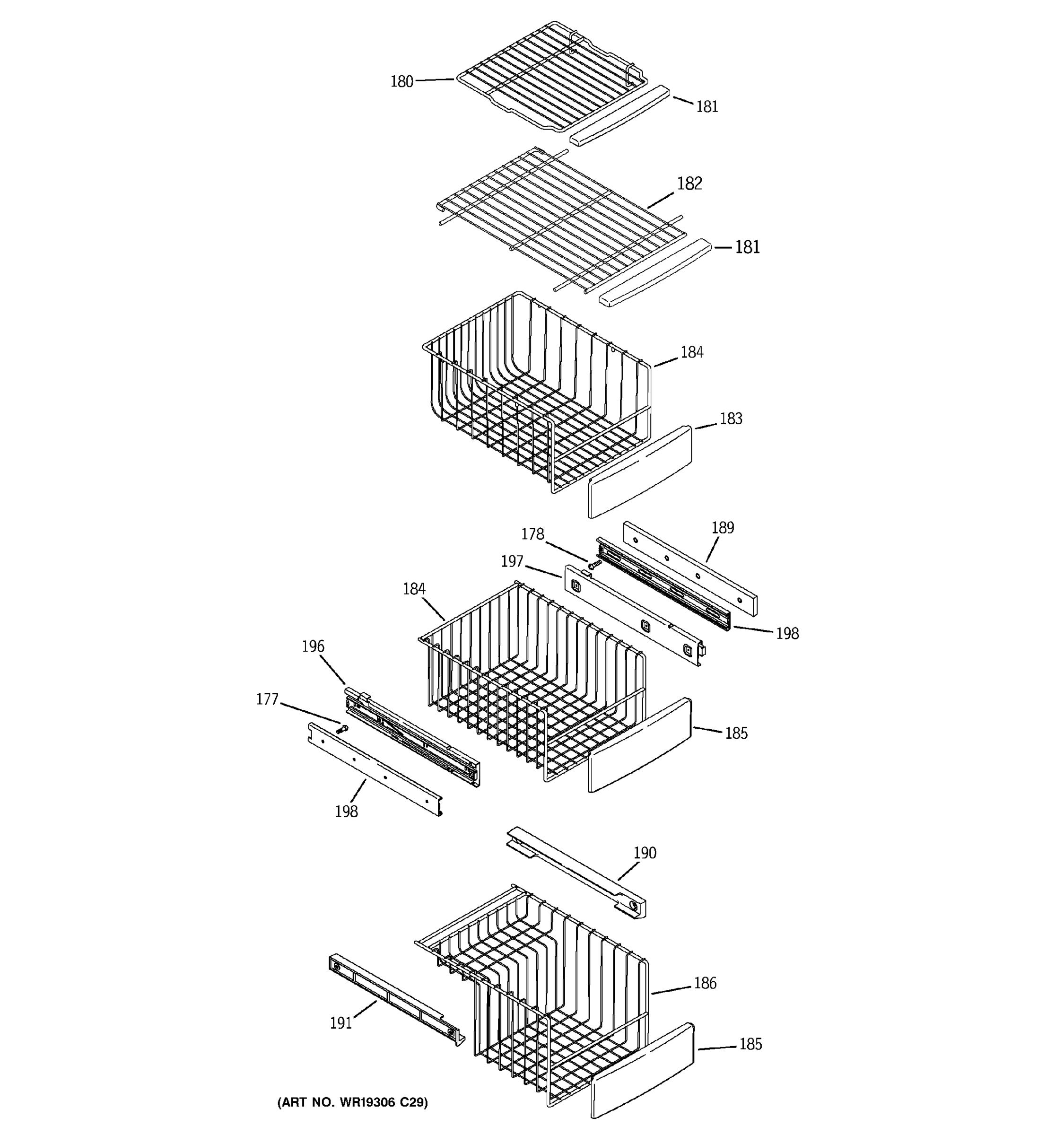 FREEZER SHELVES