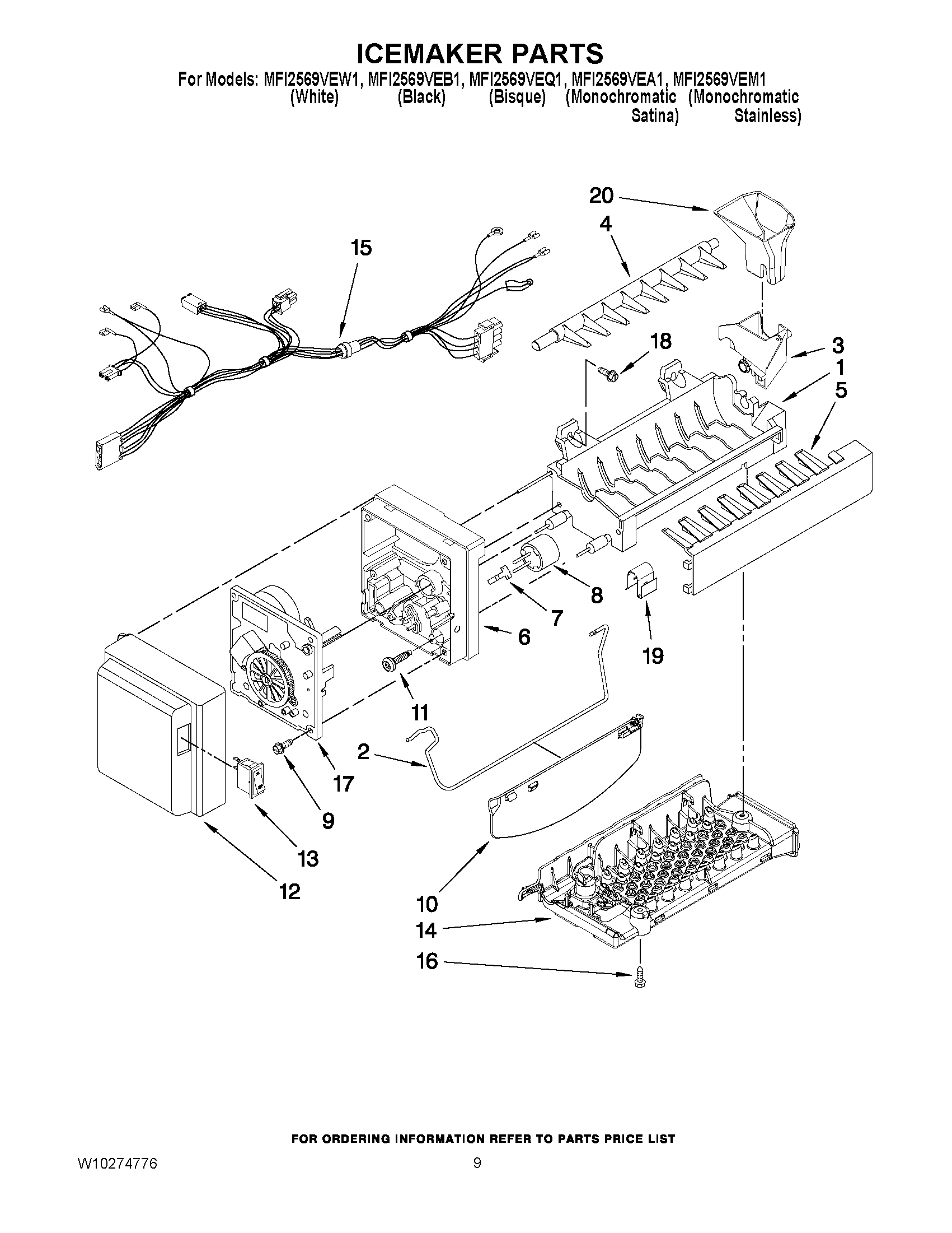05 - ICEMAKER PARTS