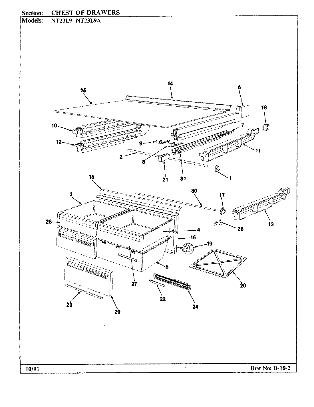 01 - CHEST OF DRAWERS