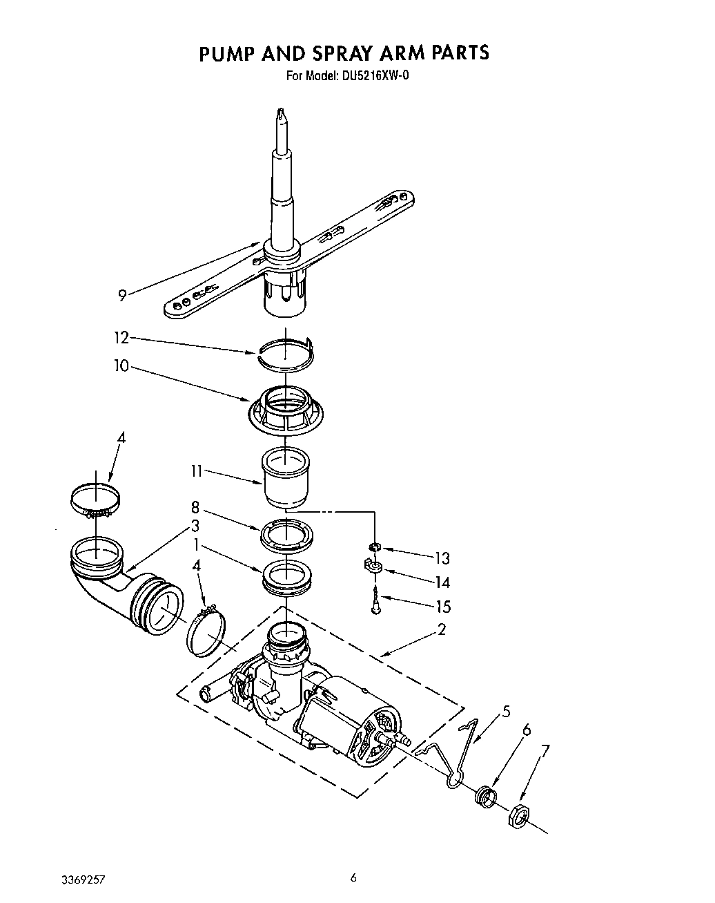 04 - PUMP AND SPRAY ARM