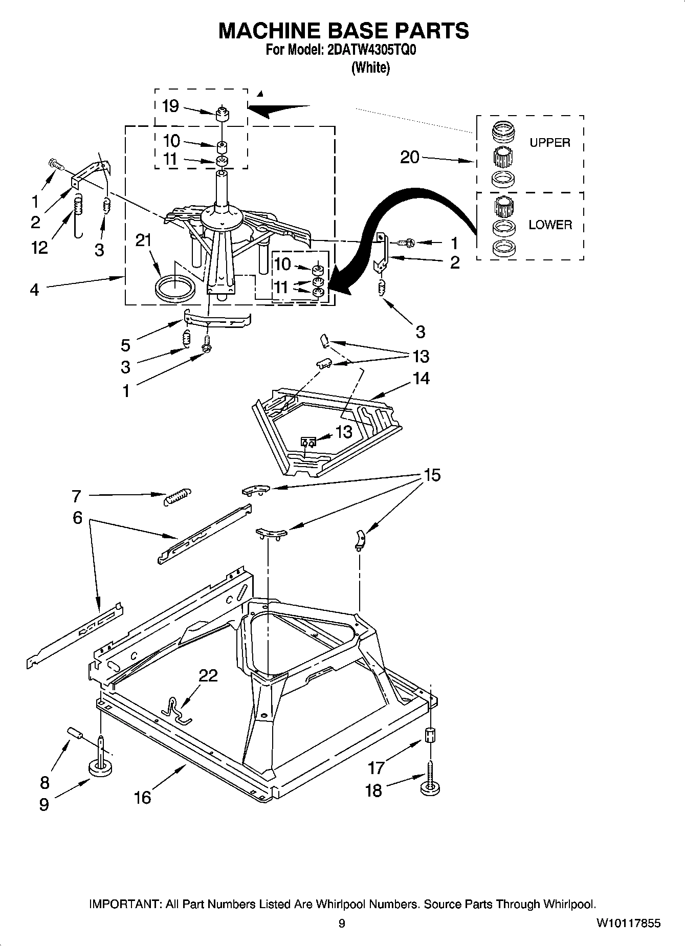 05 - MACHINE BASE PARTS