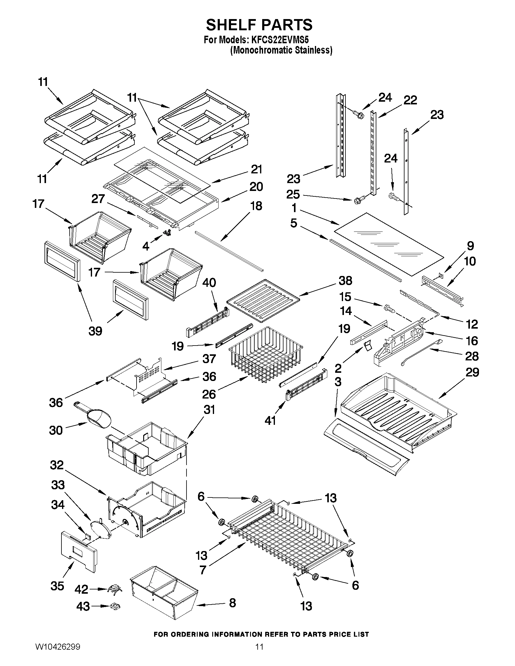 06 - SHELF PARTS