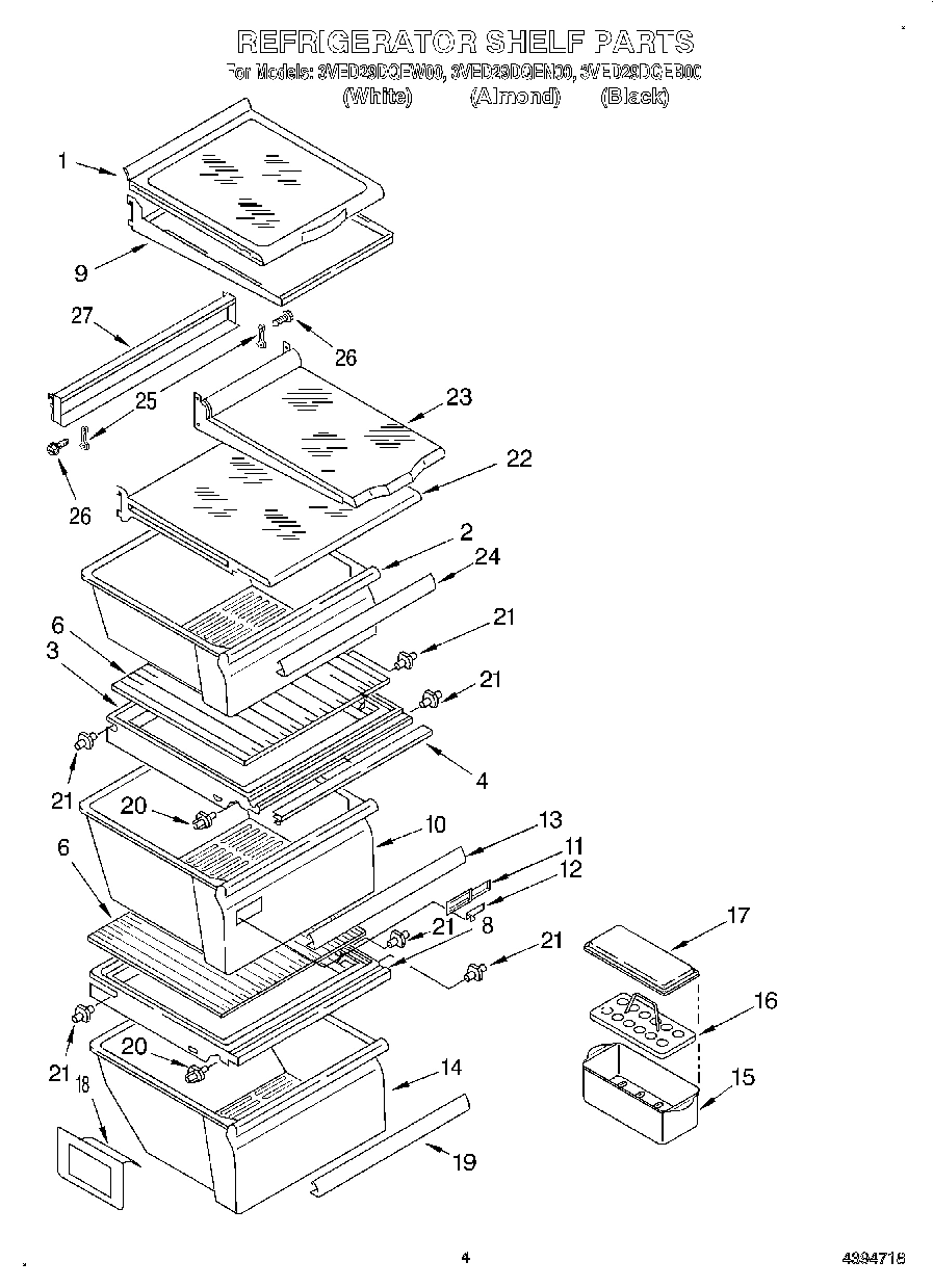 03 - REFRIGERATOR SHELF
