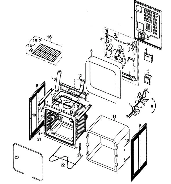 CABINET ASSY