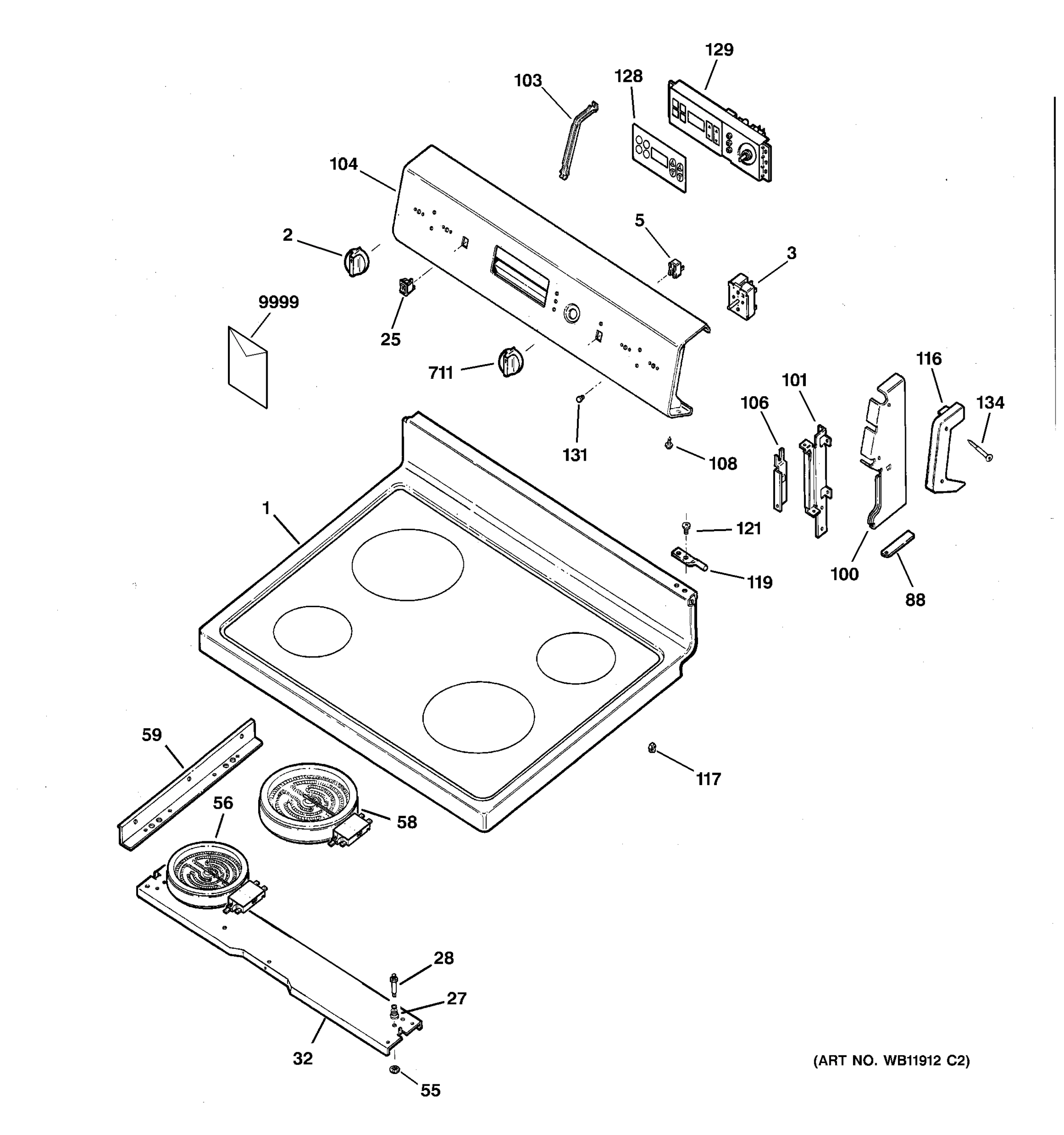 CONTROLS & COOKTOP