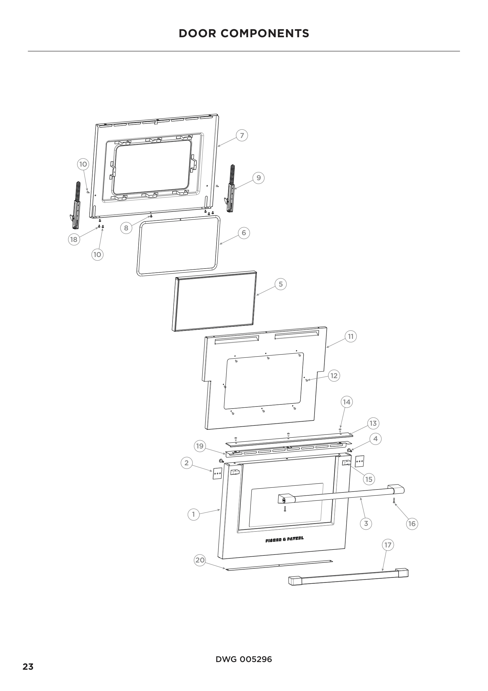 DOOR COMPONENTS