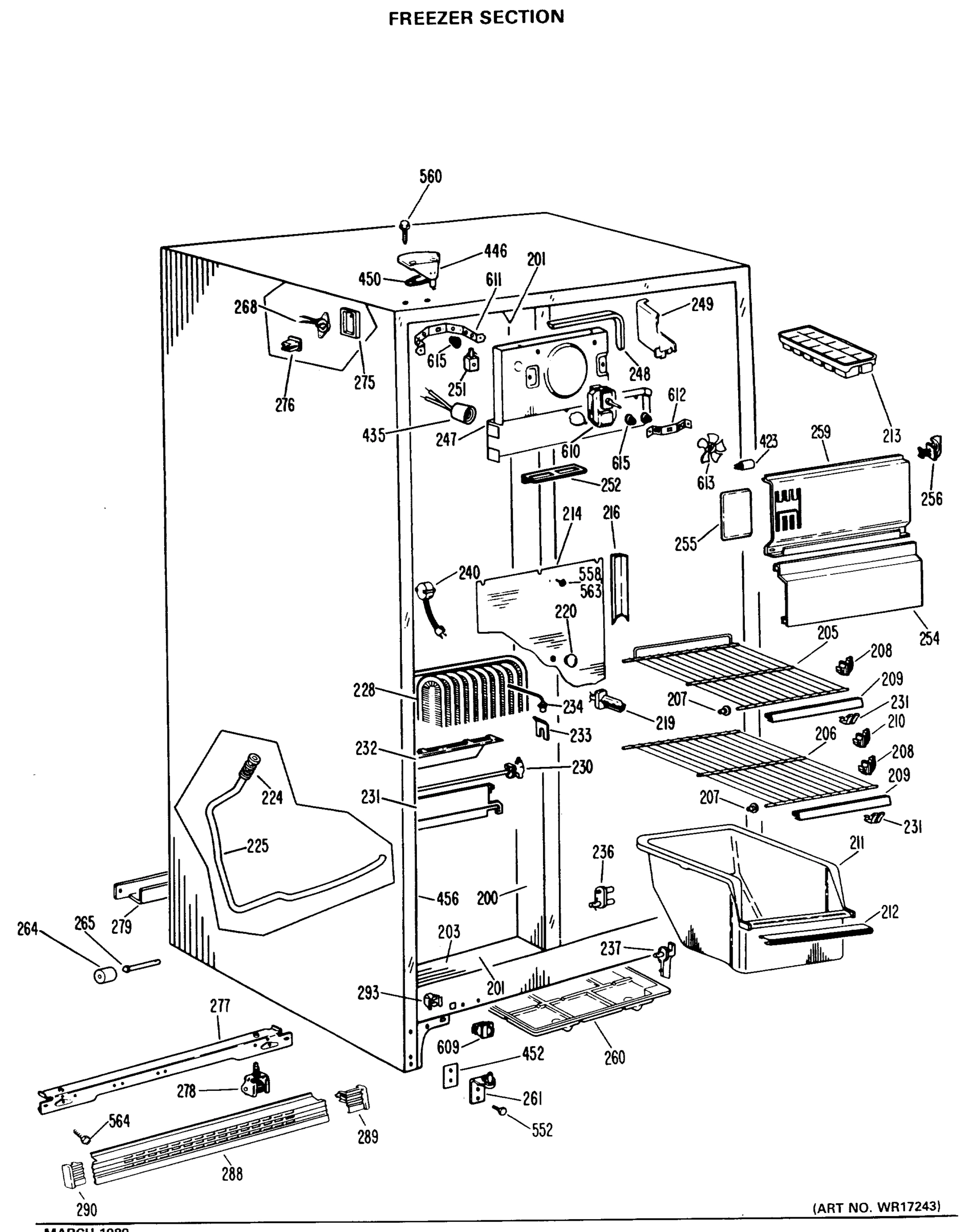 FREEZER SECTION