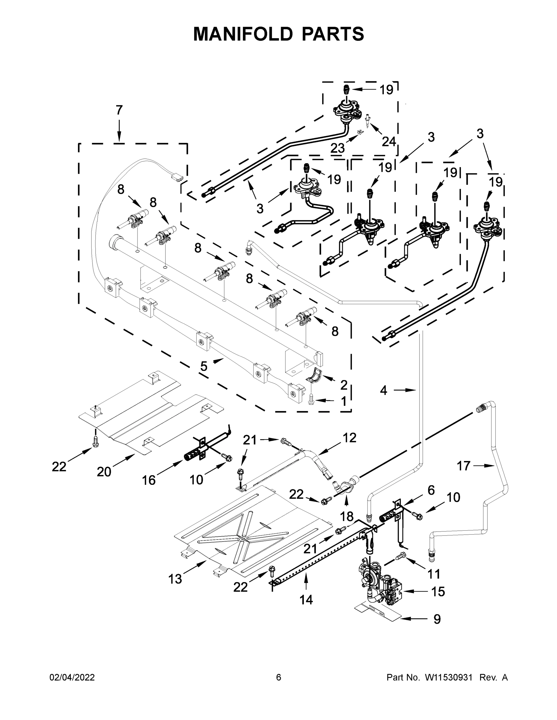 04 - MANIFOLD PARTS