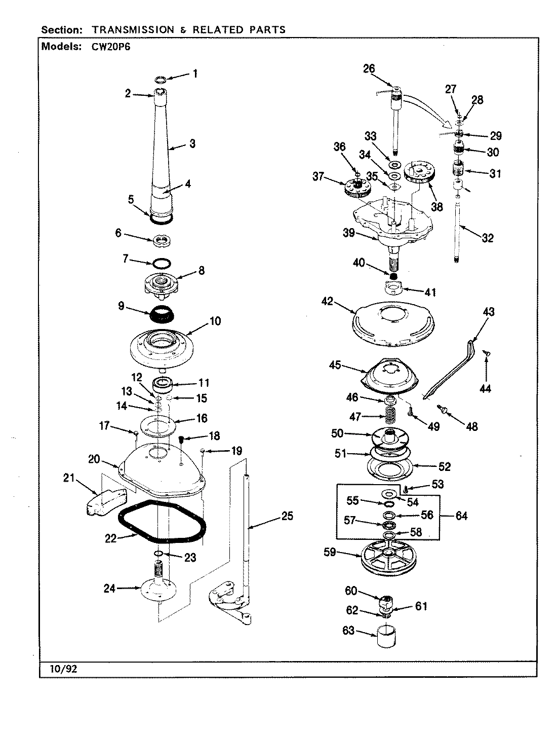 09 - TRANSMISSION & RELATED PARTS (REV. J-N)