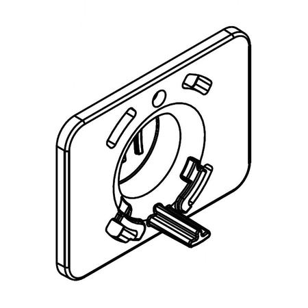 W10593640 Whirlpool Push Button