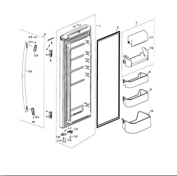 FRIDGE DOOR R