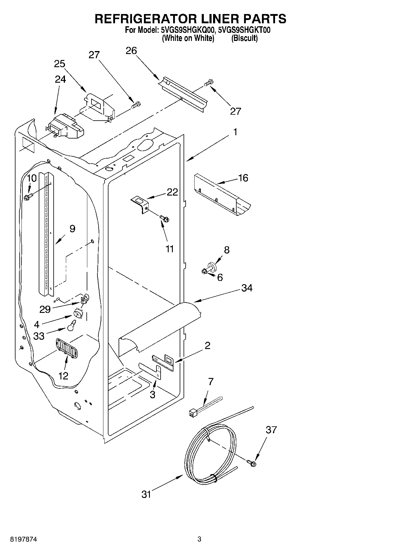02 - REFRIGERATOR LINER