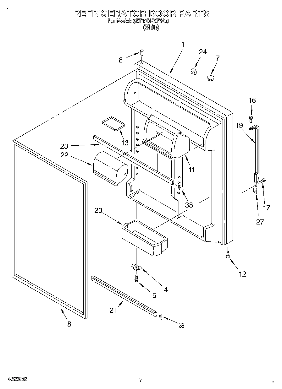 04 - REFRIGERATOR DOOR