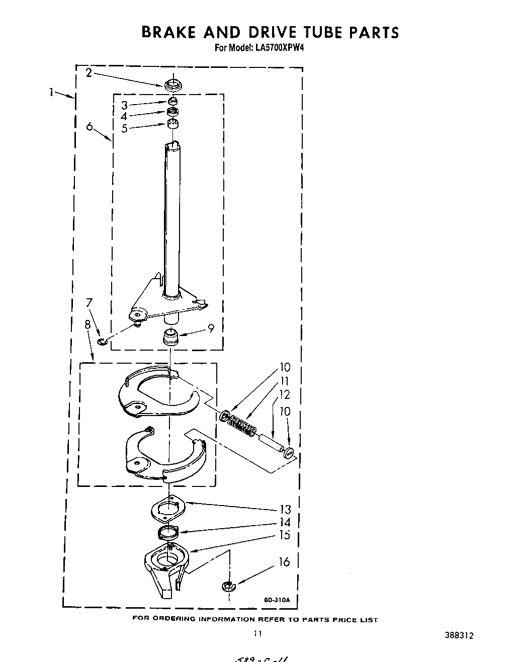 09 - BRAKE AND DRIVE TUBE
