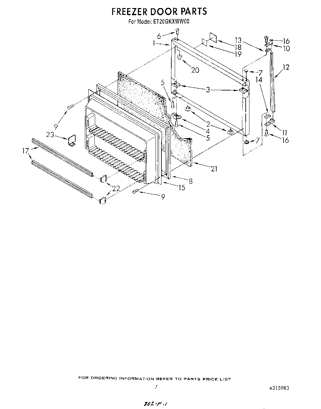 06 - FREEZER DOOR