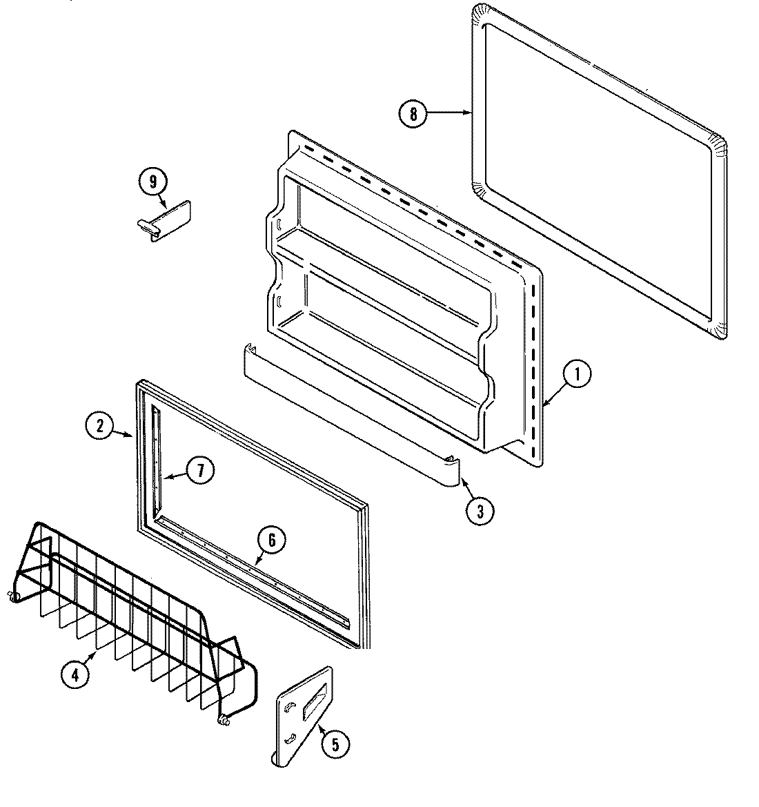 04 - FREEZER INNER DOOR