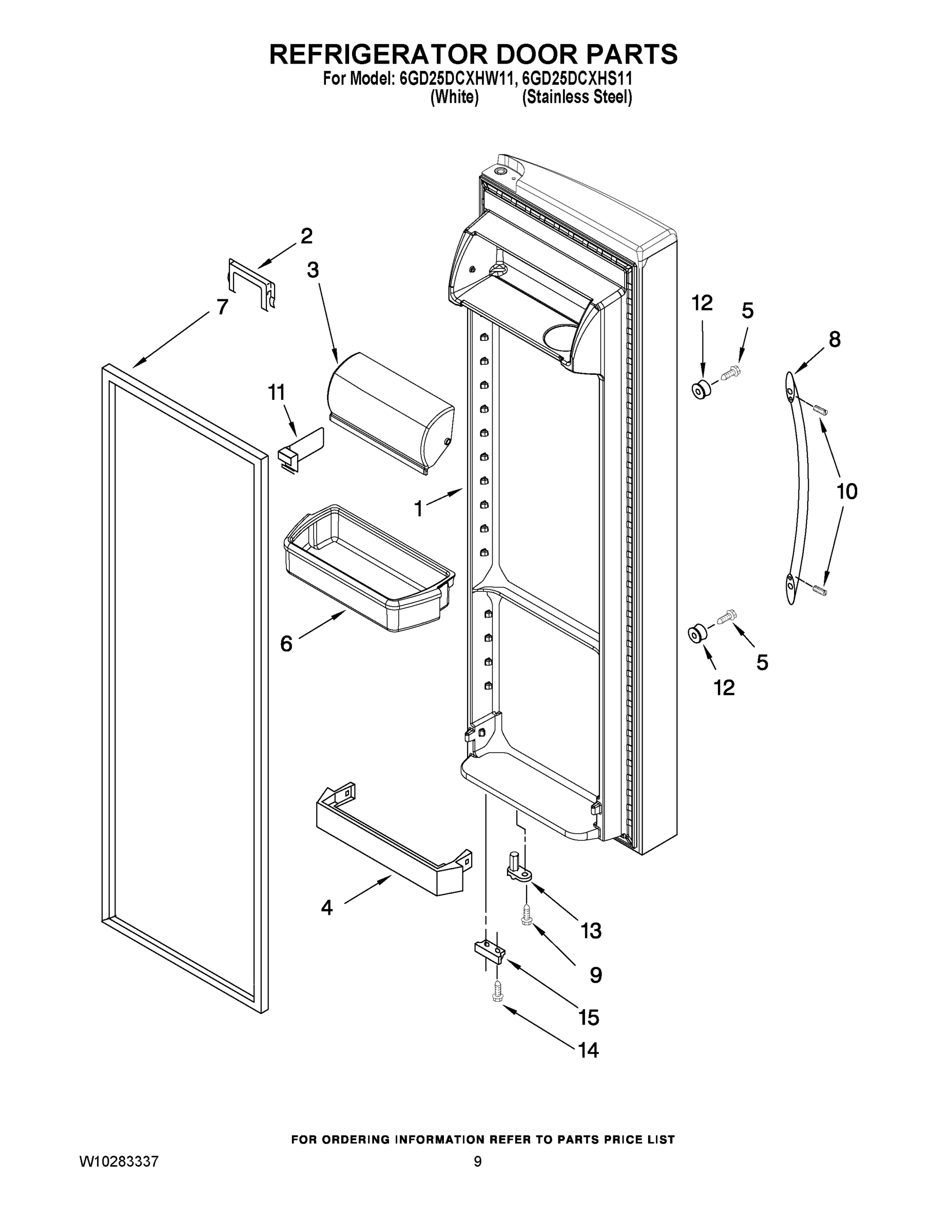 06 - REFRIGERATOR DOOR PARTS